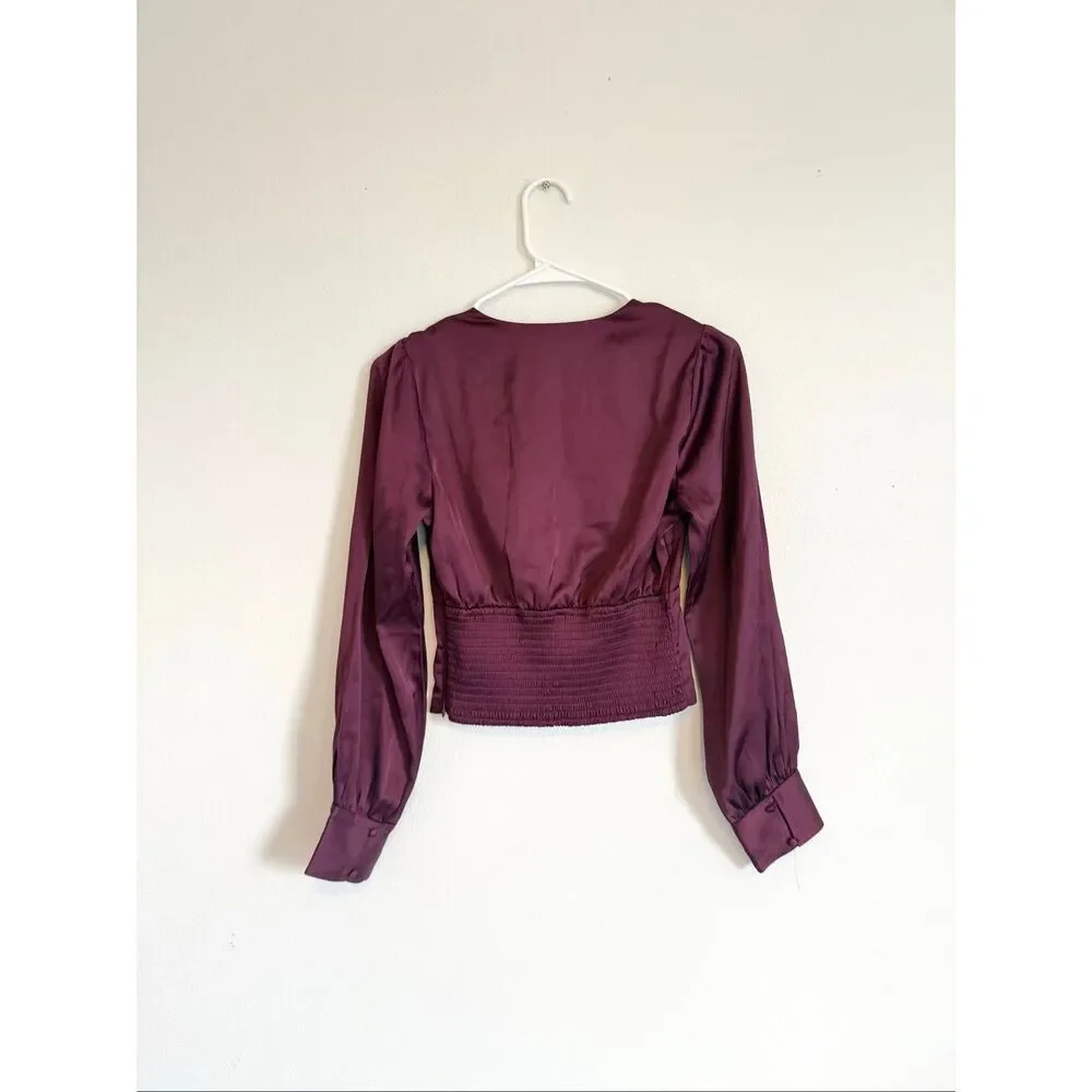 Abercrombie & Fitch Satin Top